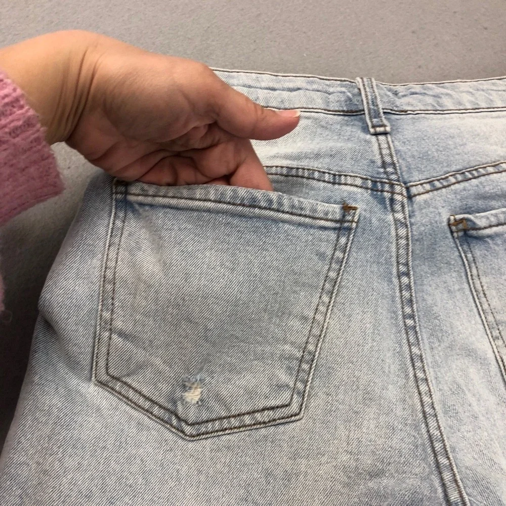 Kut From The Kloth Jane Long Short High Rise Womens 2 Denim Cut Off Festival